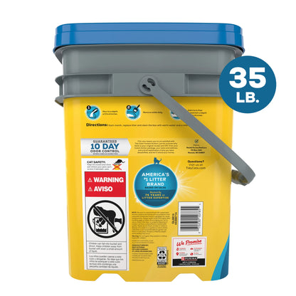 Purina Instant Action Floral Scented Clumping Cat Litter, 35 lb Pail