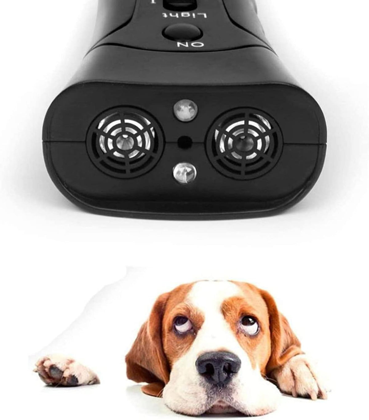 Dog Barking Control Devices, anti Barking Device Dog Behavior Aid Double Head Double Speaker Ultrasonic Dog Barking Deterrent for Training Deterrent