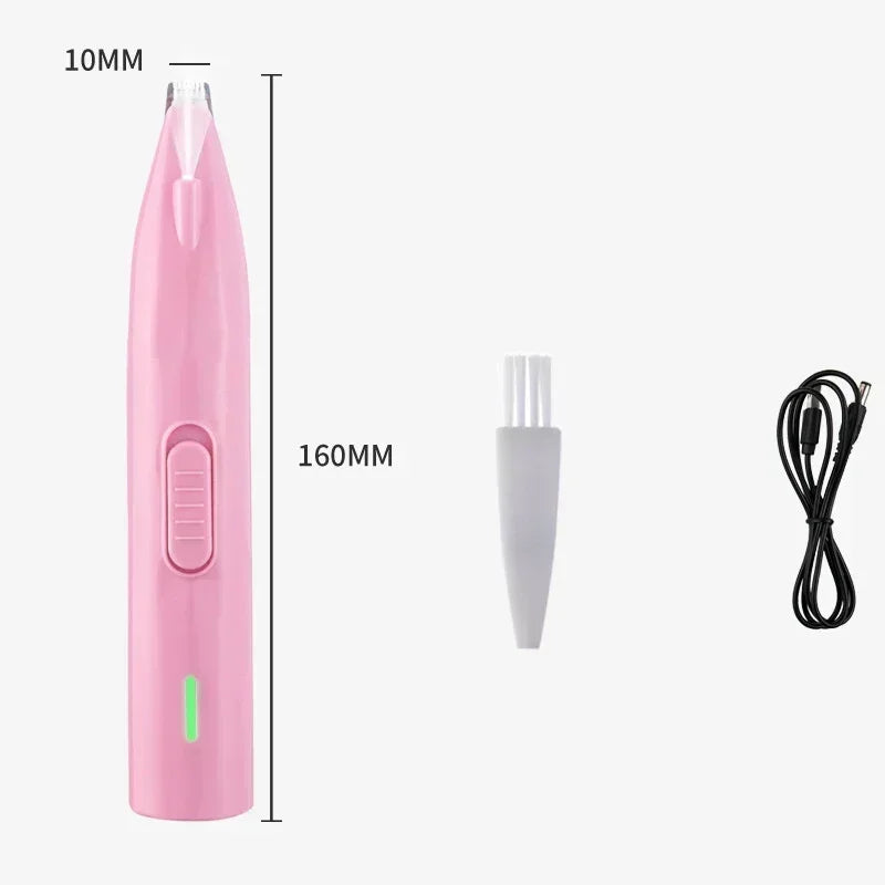 Dog Hair Trimmer Electric Dog Cutter Professional Pet Foot Hair Trimmer Cat Grooming Hairdresser Scissors Butt Ear Pedicator
