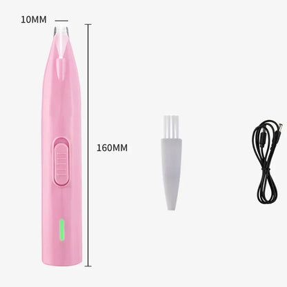 Dog Hair Trimmer Electric Dog Cutter Professional Pet Foot Hair Trimmer Cat Grooming Hairdresser Scissors Butt Ear Pedicator