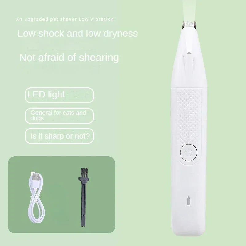 Dog Hair Trimmer Electric Dog Cutter Professional Pet Foot Hair Trimmer Cat Grooming Hairdresser Scissors Butt Ear Pedicator