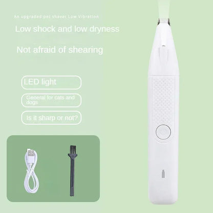 Dog Hair Trimmer Electric Dog Cutter Professional Pet Foot Hair Trimmer Cat Grooming Hairdresser Scissors Butt Ear Pedicator