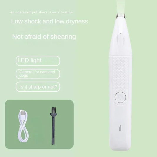 Dog Hair Trimmer Electric Dog Cutter Professional Pet Foot Hair Trimmer Cat Grooming Hairdresser Scissors Butt Ear Pedicator